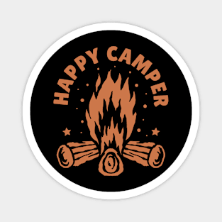 Happy camper Magnet